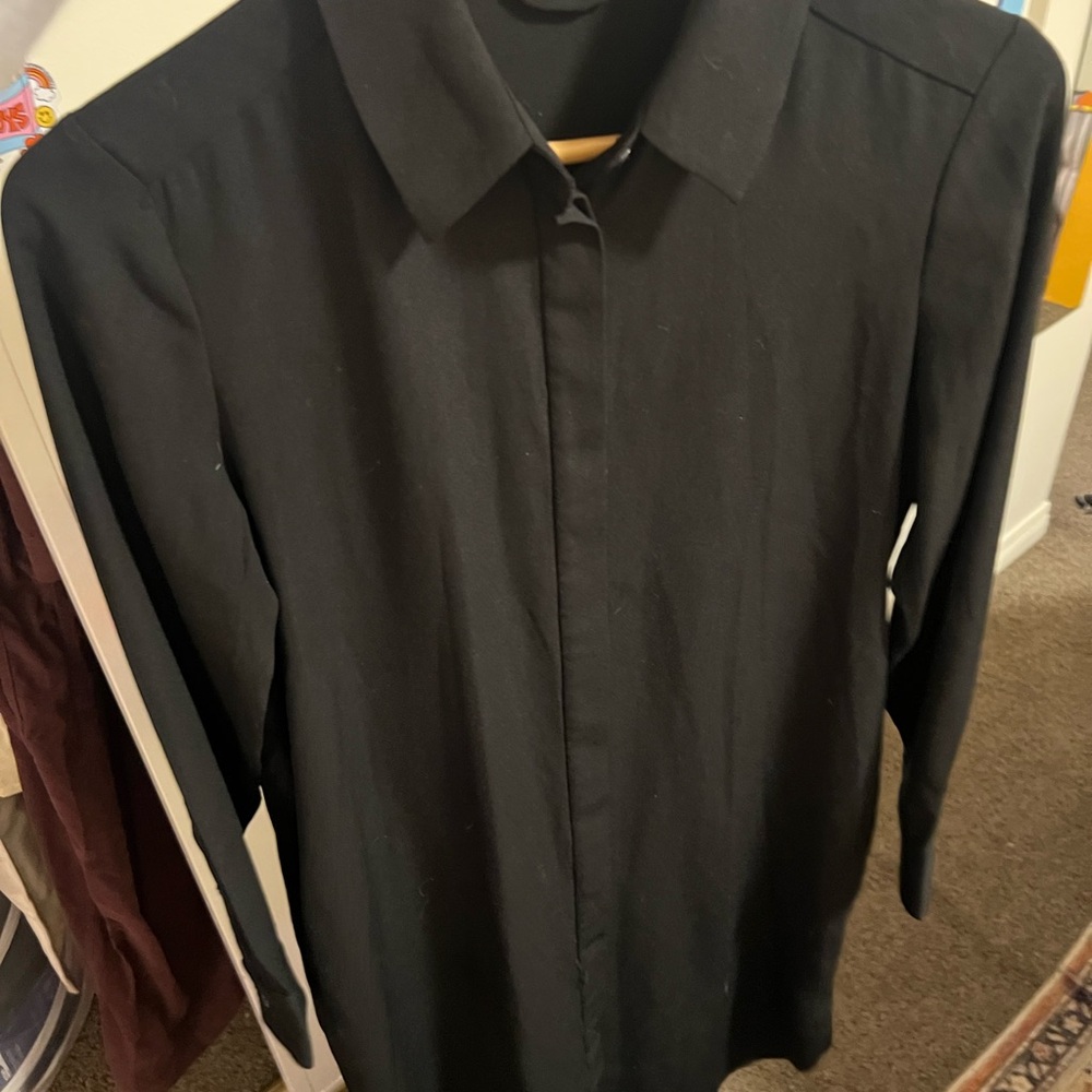 Babaton Classic Black Men's Dress Shirt